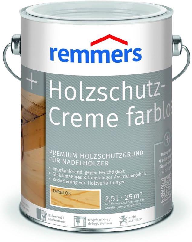 Remmers Holzschutz-Creme farblos 2,5 L