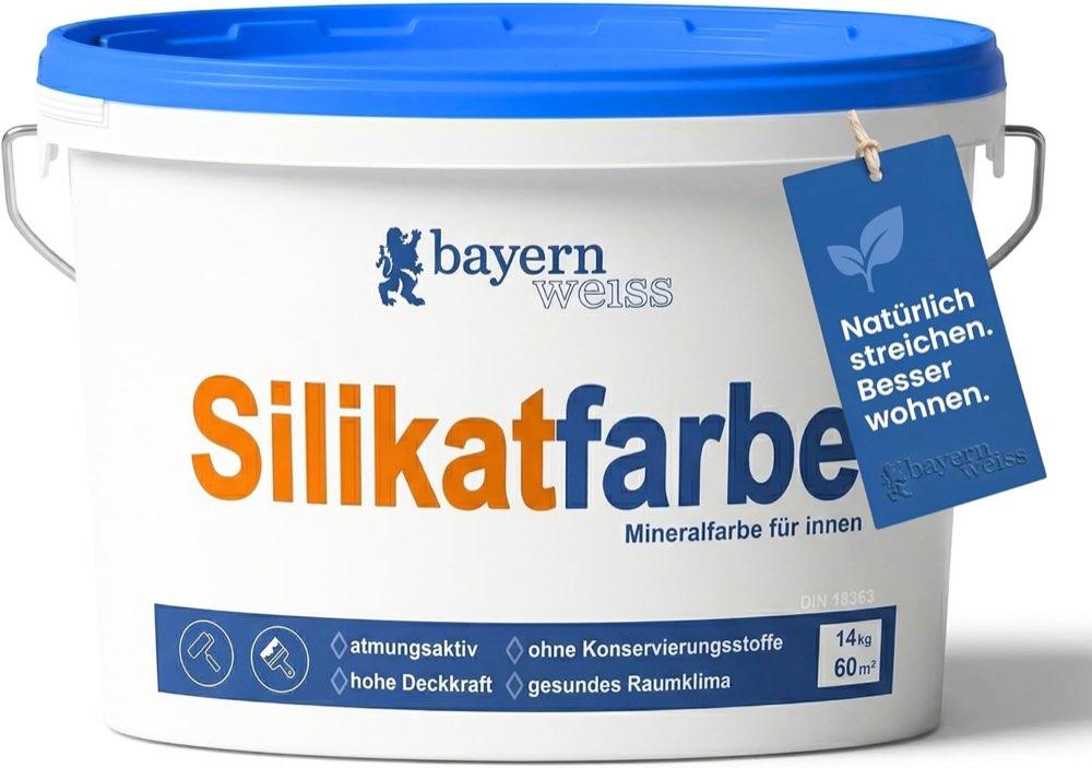 Bayernweiß Silikatfarbe Innen 14 kg