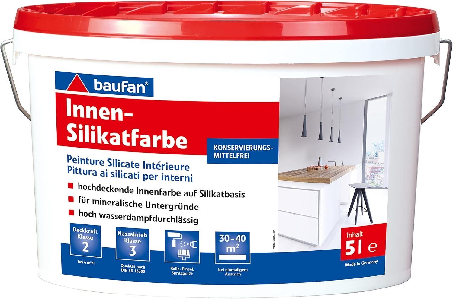 baufan Innen-Silikatfarbe 5 l