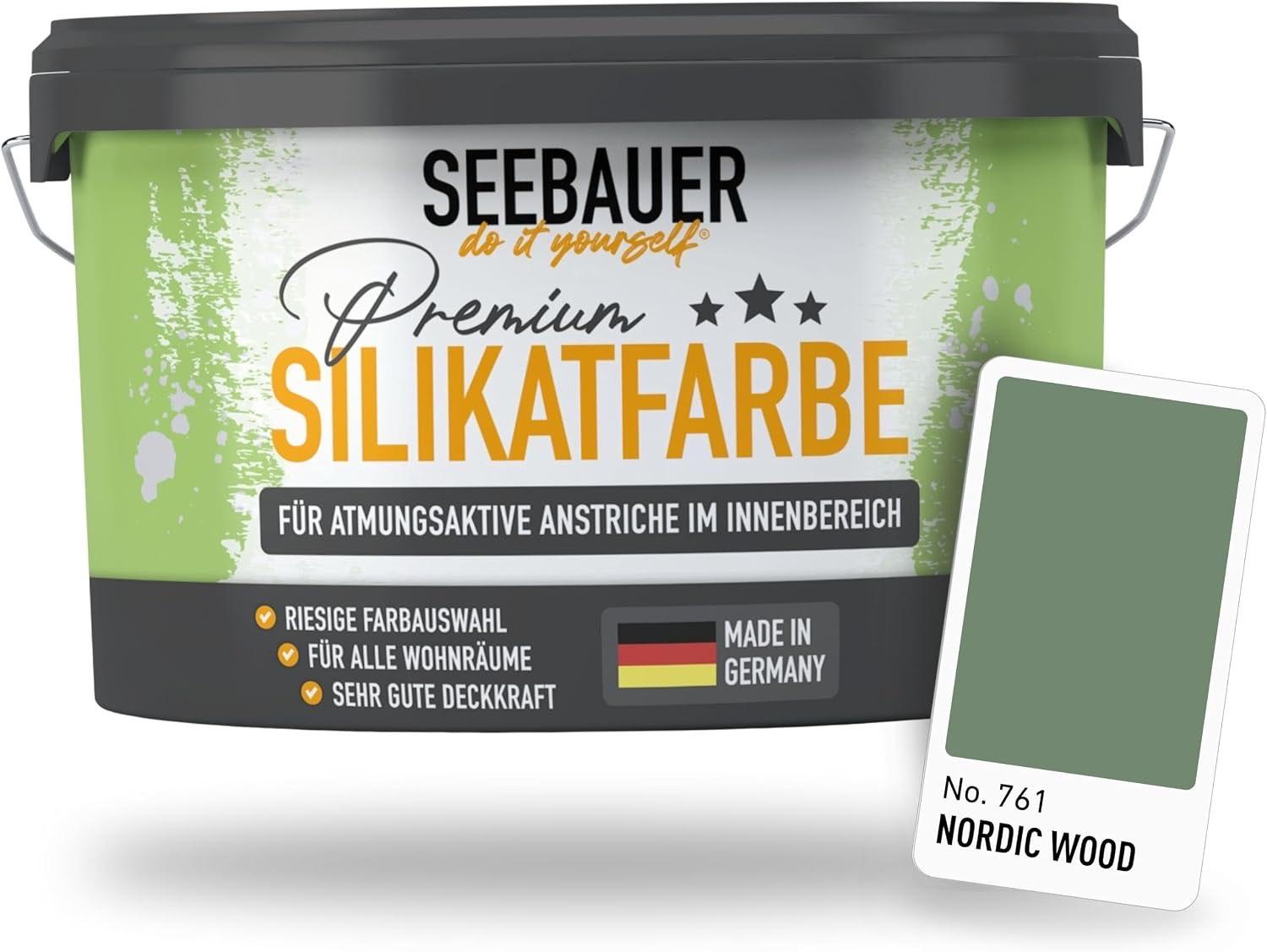 SEEBAUER diy Silikatfarbe Nordic Wood 2,5 l