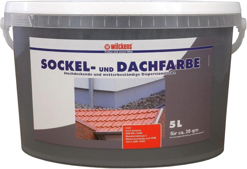 Wilckens Sockel- und Dachfarbe 5 l Schiefer