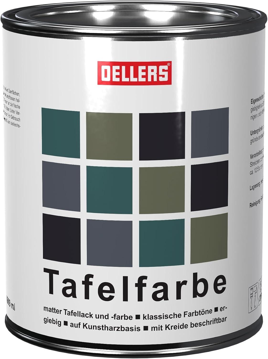 OELLERS 2-in-1 Tafellack anthrazitgrau 1 l