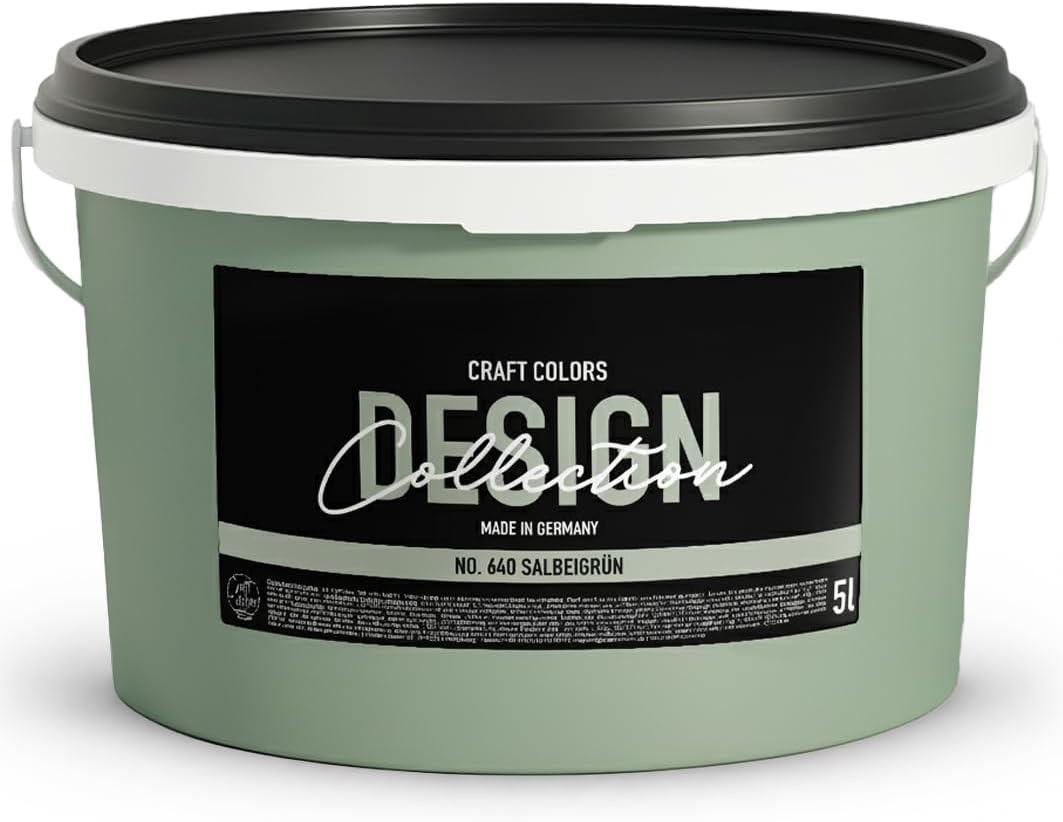 Craft Colors Salbeigrün No. 640 5 l