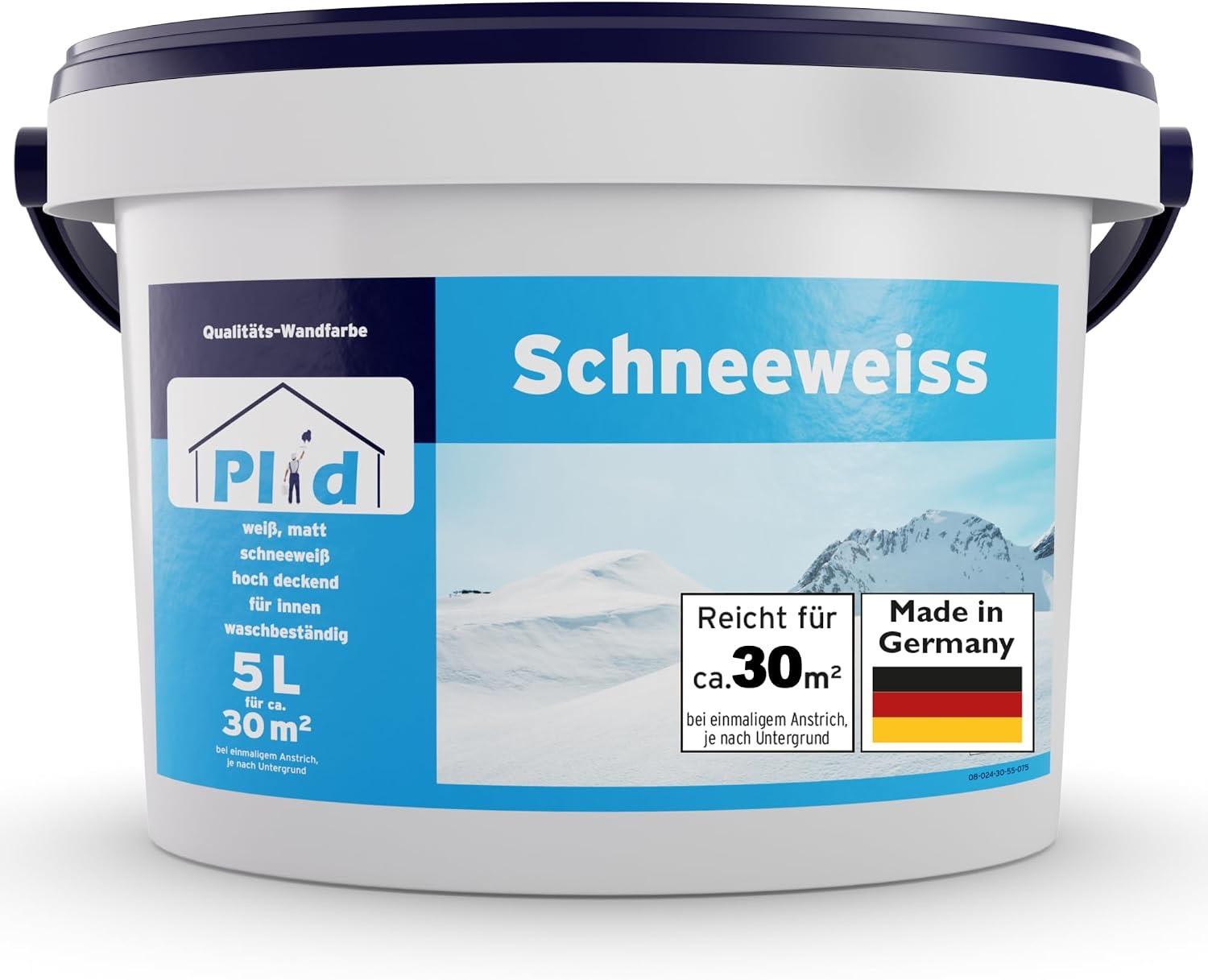 Plid Schneeweiß Matt 5 l