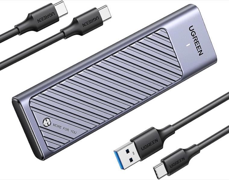 UGREEN NVMe- und SATA-Gehäuse 90408