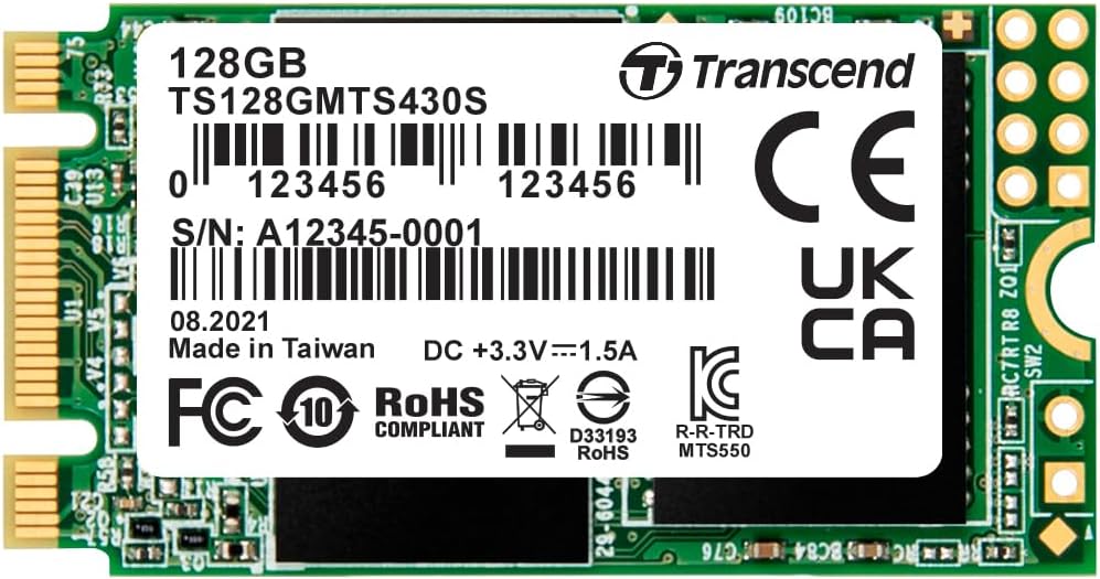Transcend Transcend MTS430S 128 GB