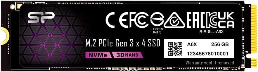 Silicon Power 256 GB NVMe