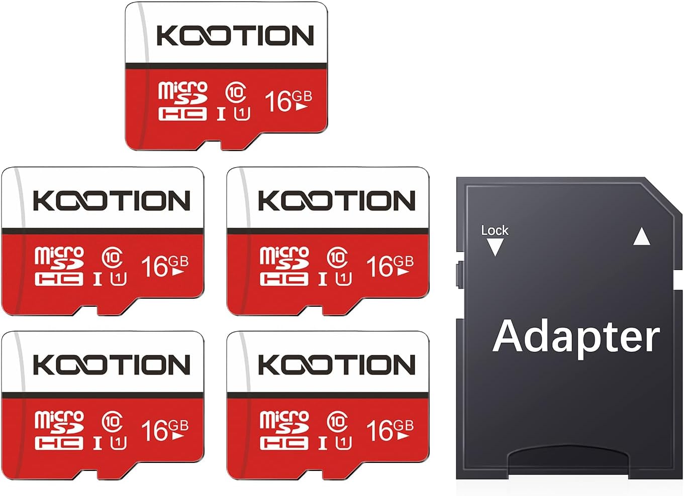 KOOTION 16 GB, 5er-Pack