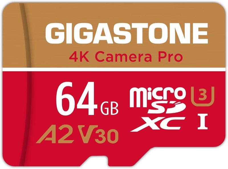Gigastone 64 GB 4K Camera Pro