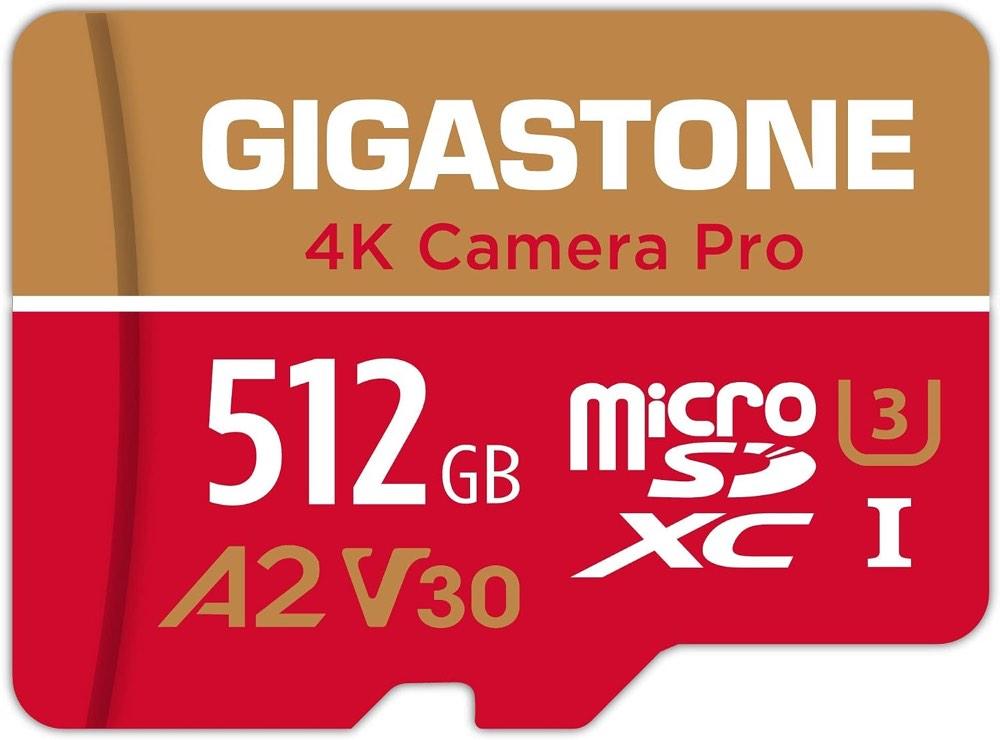 Gigastone 4K Kamera Pro 512 GB