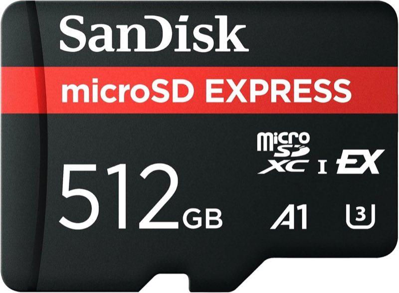 SanDisk microSD Express 512 GB