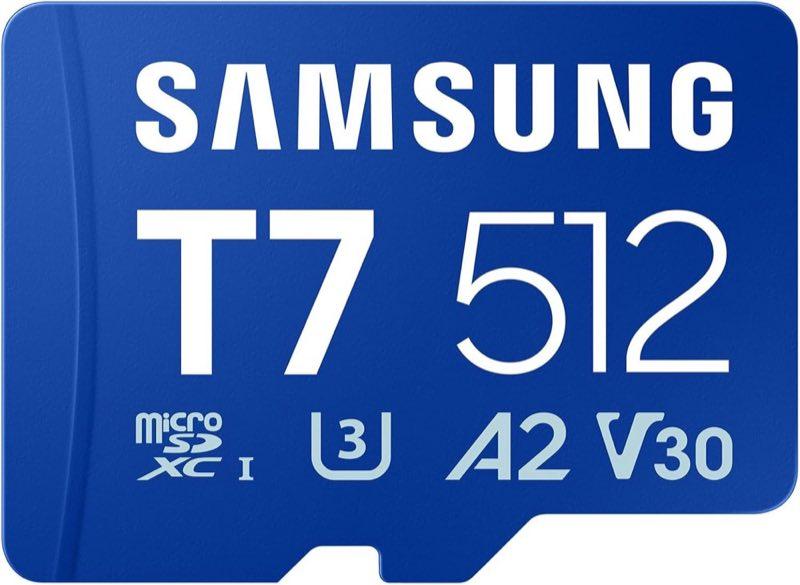Samsung T7 microSD 512 GB