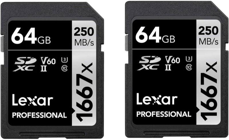 Lexar Lexar Professional 1667x 64 GB, 2er-Pack