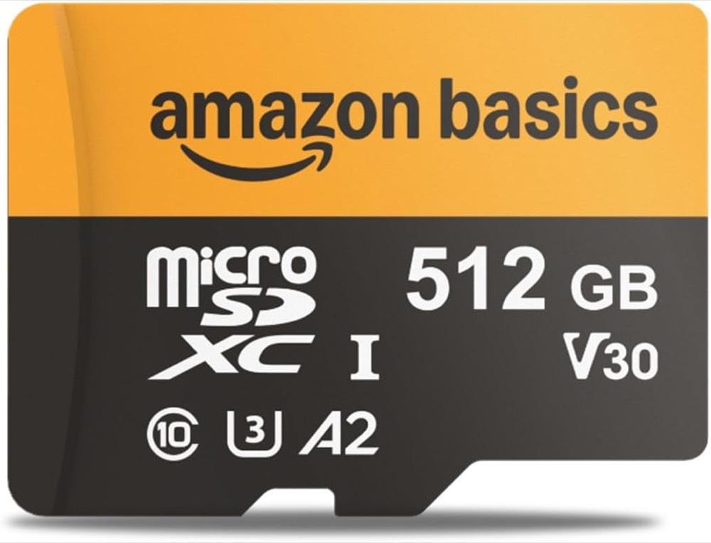 Amazon Basics 512 GB microSDXC