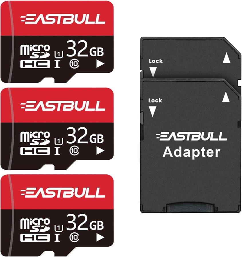 Eastbull microSDHC 32 GB, 3er-Pack