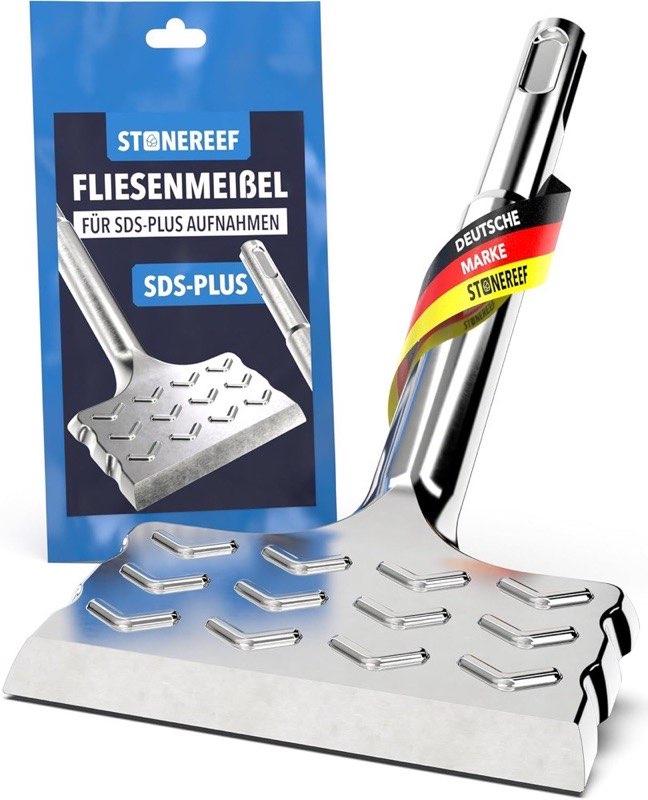 STONE REEF Fliesenmeißel SDS-Plus 165×75 mm 28°
