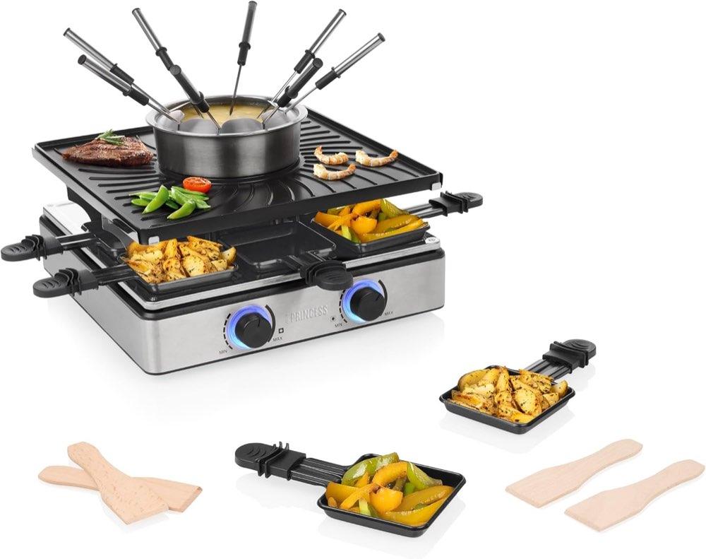 Princess 162670 Raclette-Fondue Dual 1800 W