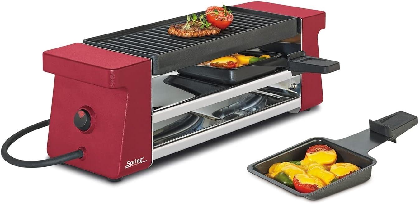 Spring Raclette2 COMPACT rot 2 Personen