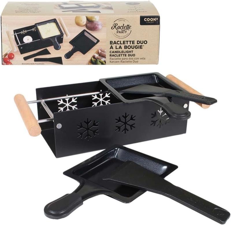 COOK CONCEPT Duo-Raclette mit Kerze
