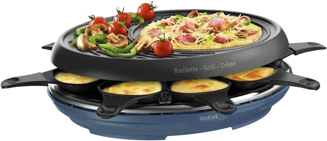 Tefal Colormania RE310401 Raclette 8 Personen 1050 W