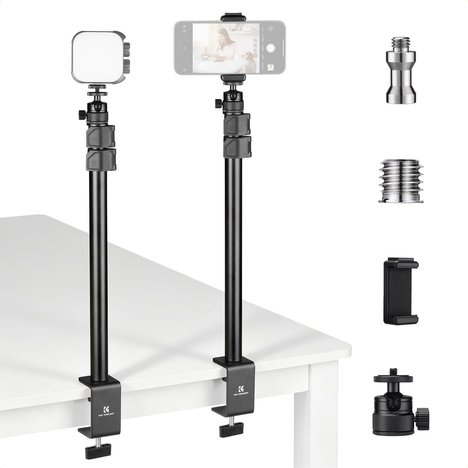 K&F Concept Tisch-Lampenstativ (2 Stück)