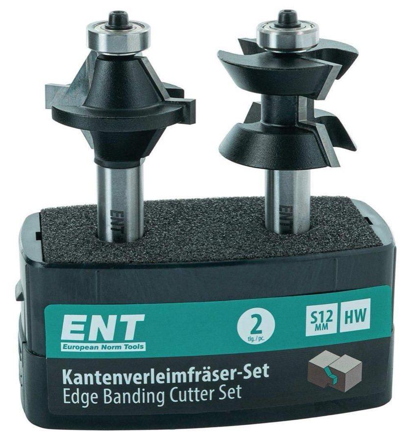 ENT 16478 Kantenverleimfräser-Set 12 mm