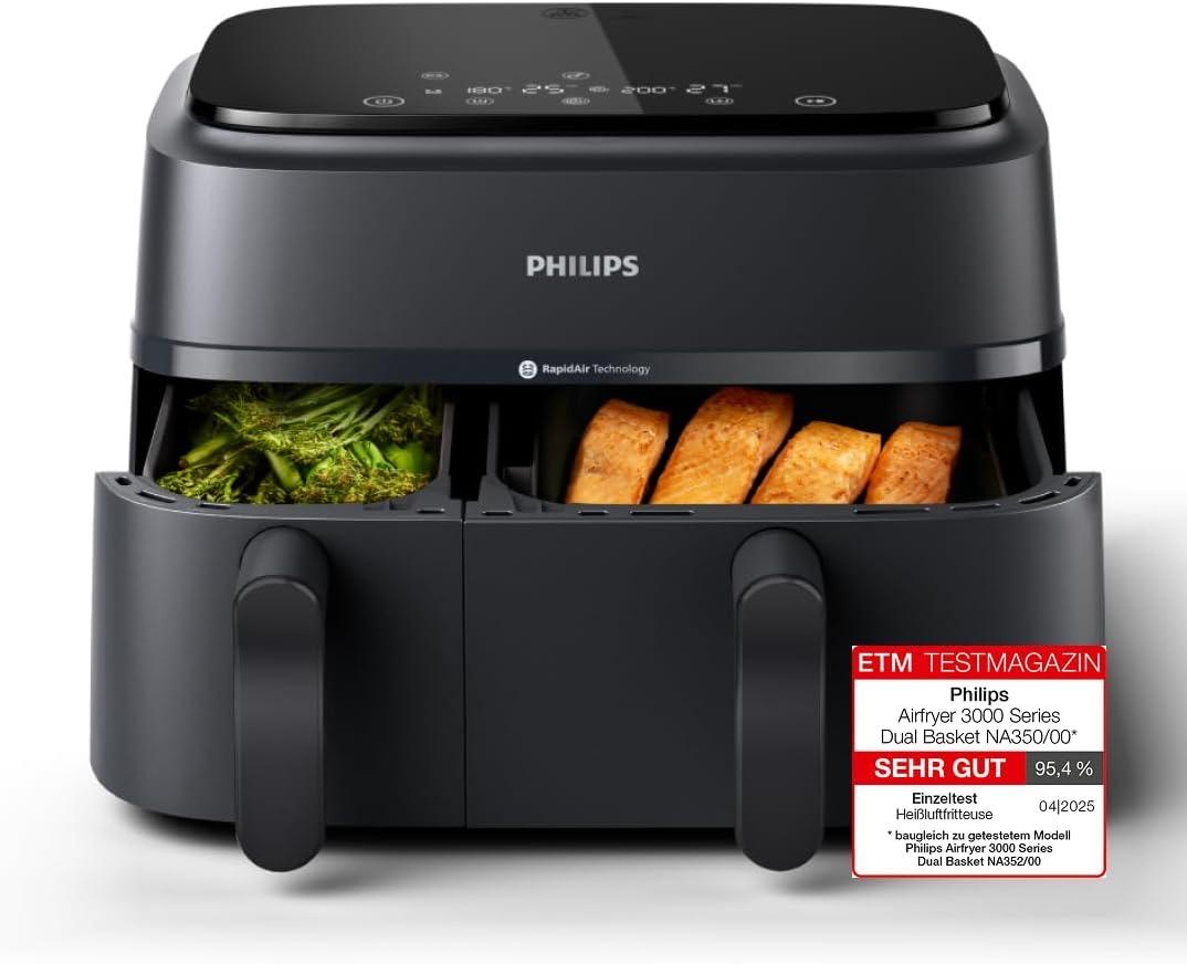 Philips Philips Dual Basket 3000 9 L - Produktbild