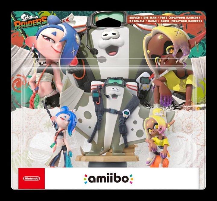 Nintendo amiibo Mako, Mantaro und Muri