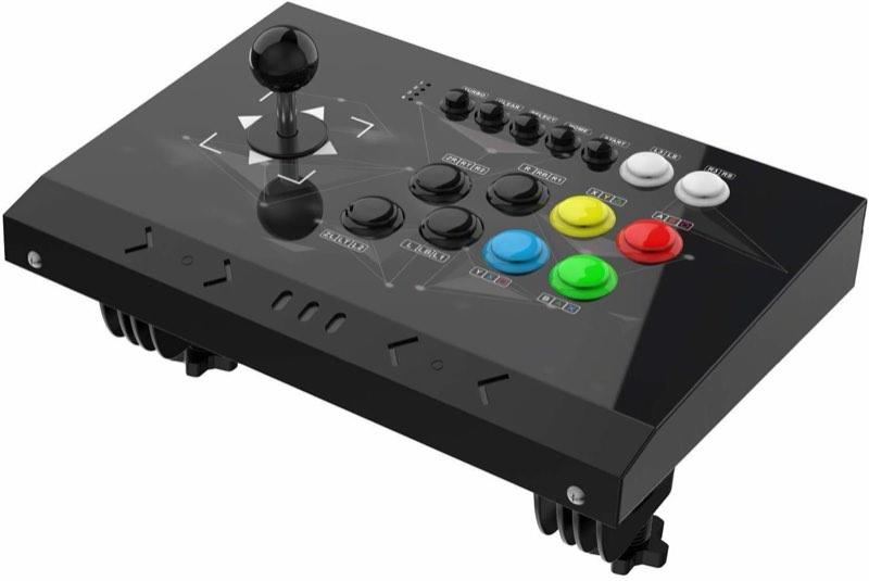 Arcade-Stick mit Edelstahlgehäuse
