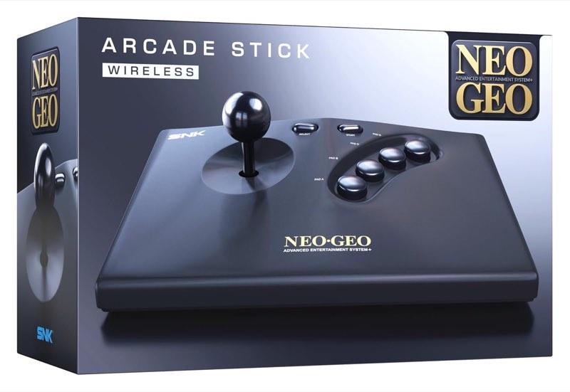 NEO GEO AES+ Arcade Stick, Schwarz