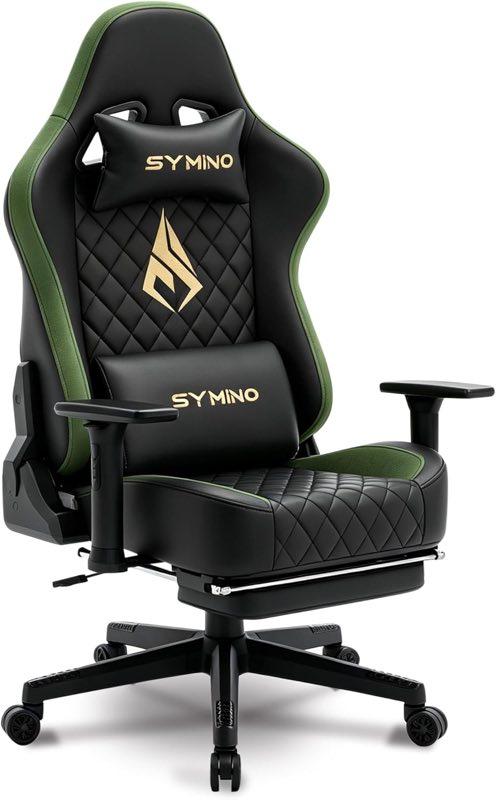 Symino Gaming Stuhl, Ergonomischer Gaming Sessel, Racing PC Stuhl