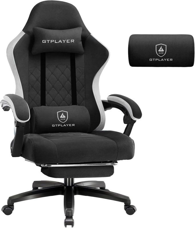 GTPLAYER GTPLAYER Gaming Stuhl Stoff mit Federkern