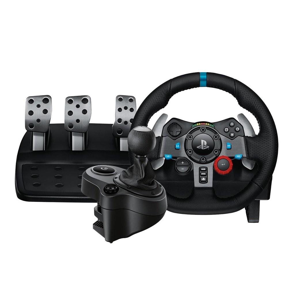 Logitech G29 mit Driving Force Shifter