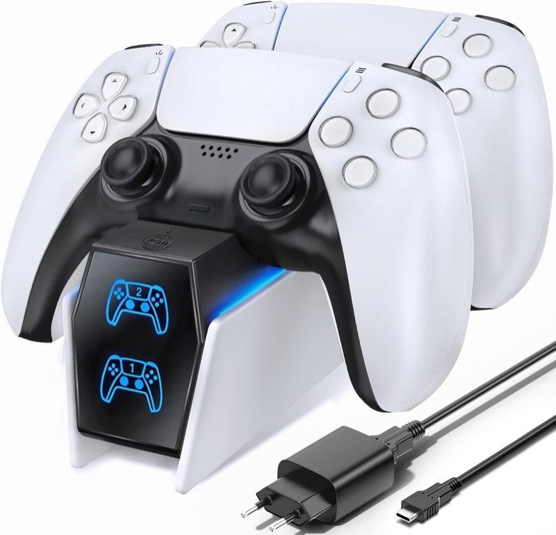OIVO PS5 Controller Ladestation mit EU-Netzteil