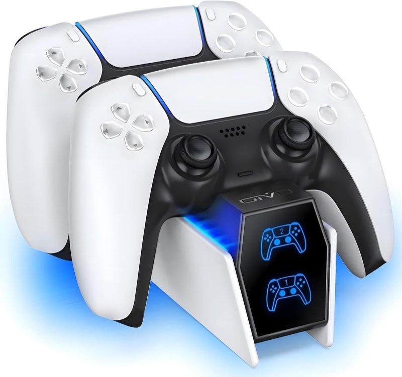 OIVO PS5 Controller Ladestation mit zwei Kabeln