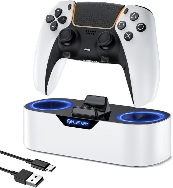 NEWDERY Einzel-Ladestation für PS5-Controller