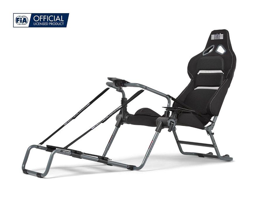 Next Level Racing GTLite Pro Foldable Racing Cockpit - Carbon Grey Edition (NLR-S031GR)