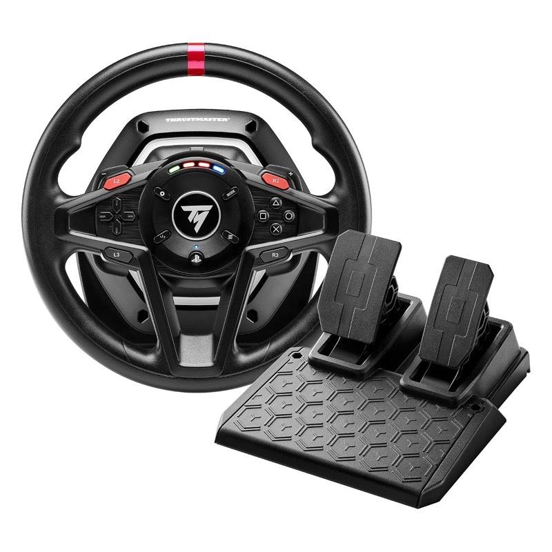 Thrustmaster Thrustmaster T128 Force-Feedback-Rennlenkrad und Pedalset - PS & PC