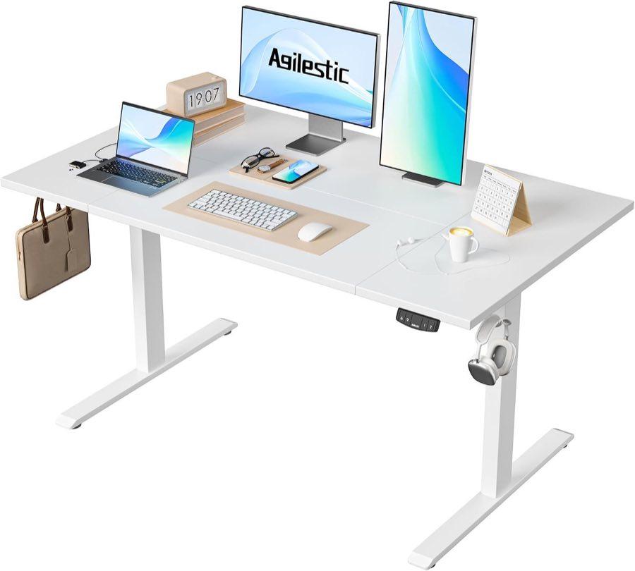 Agilestic Höhenverstellbarer Schreibtisch 140 × 80 cm