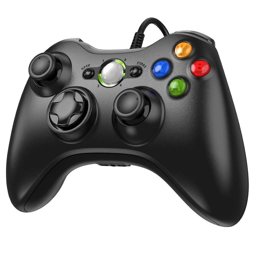 Diswoe Controller für PC Xbox 360, PC-kabelgebundener Controller mit USB