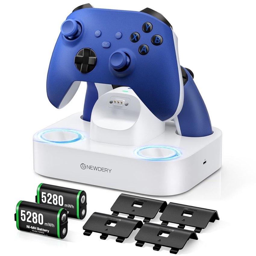 NEWDERY Dual-Controller-Ladestation