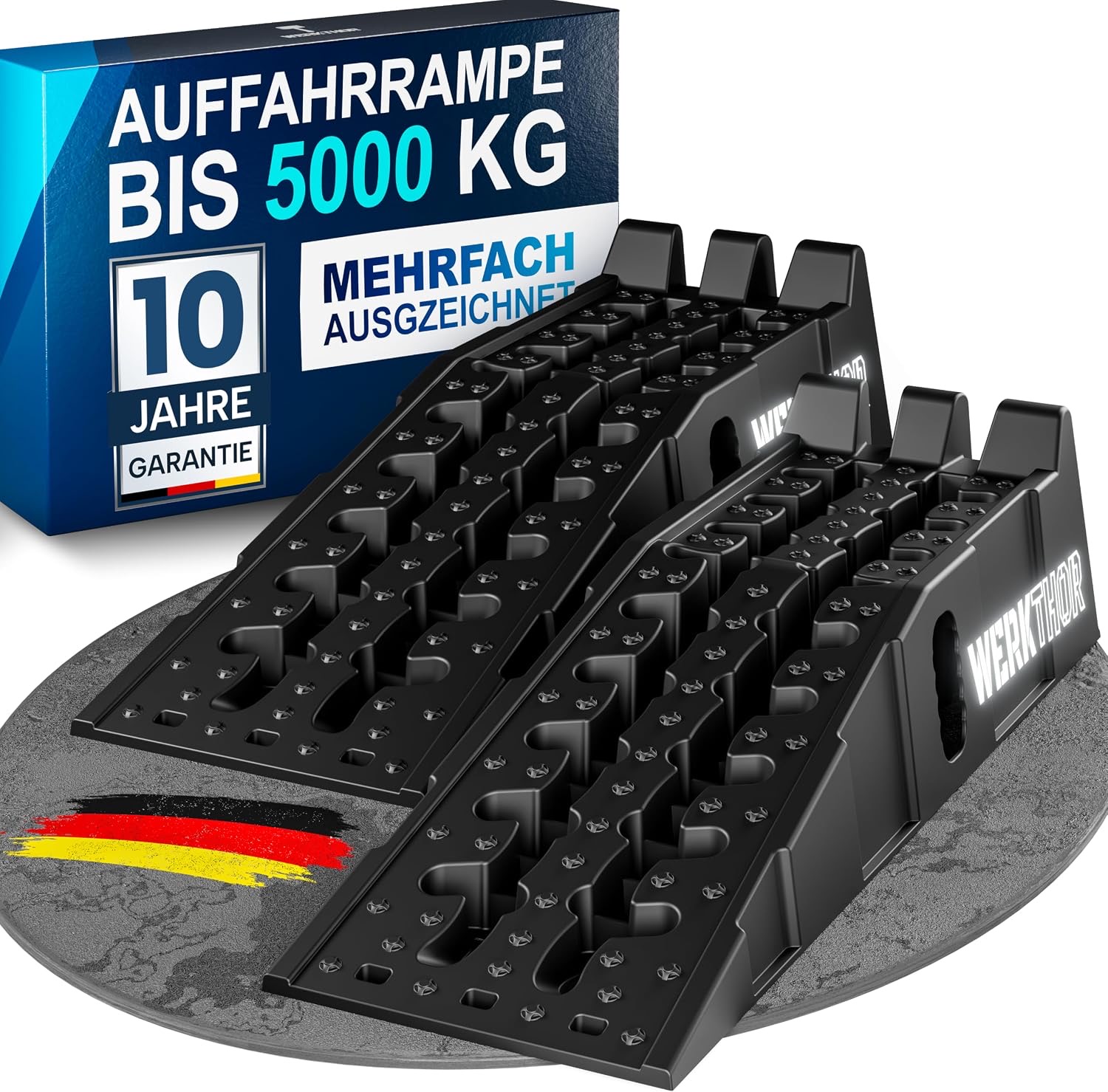 WERKTHOR Kunststoff-Auffahrrampe 5 t