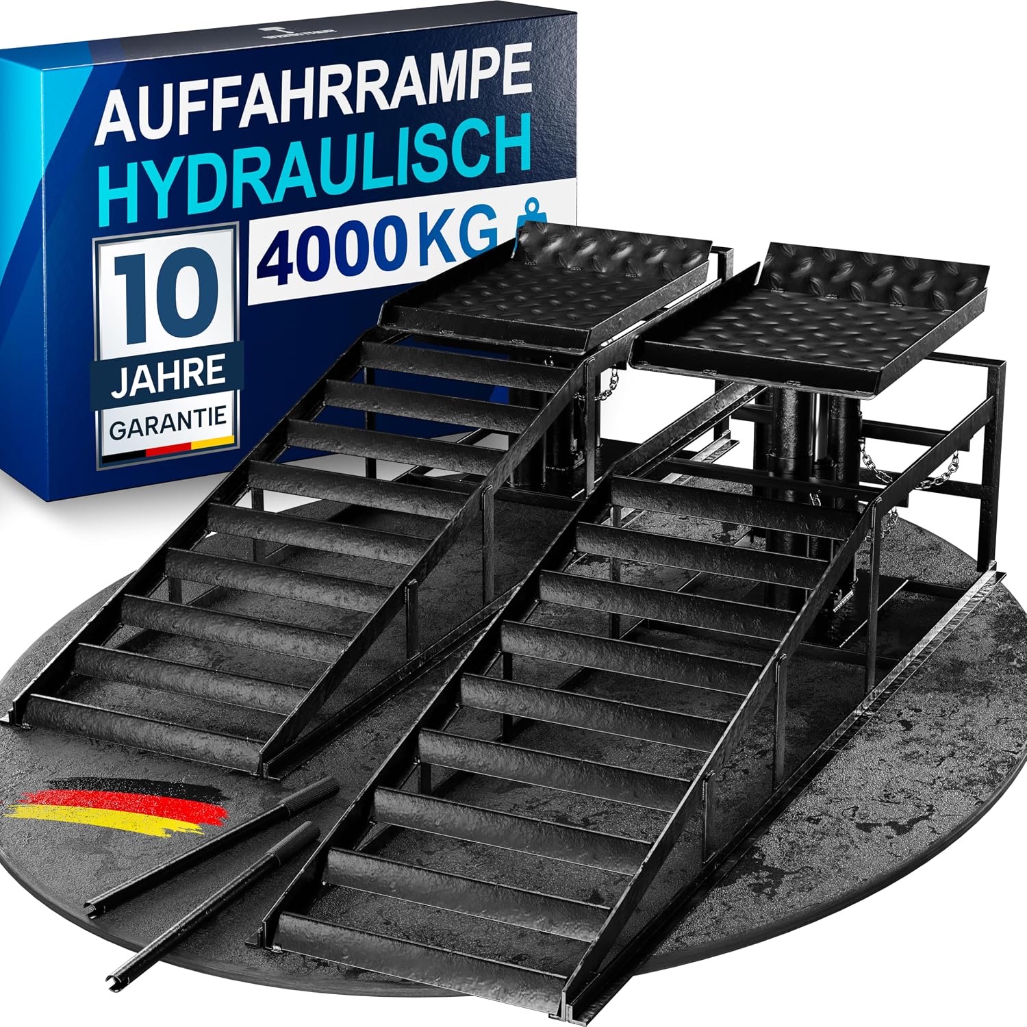 WERKTHOR hydraulische Auffahrrampe