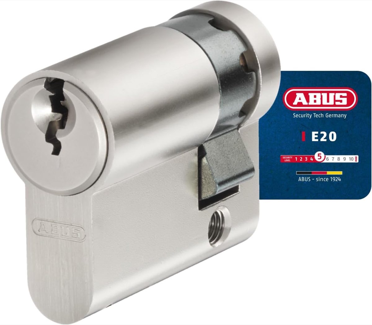 ABUS Profilzylinder E20NP 10/30 - Schließzylinder für Haustür & Wohnungstür
