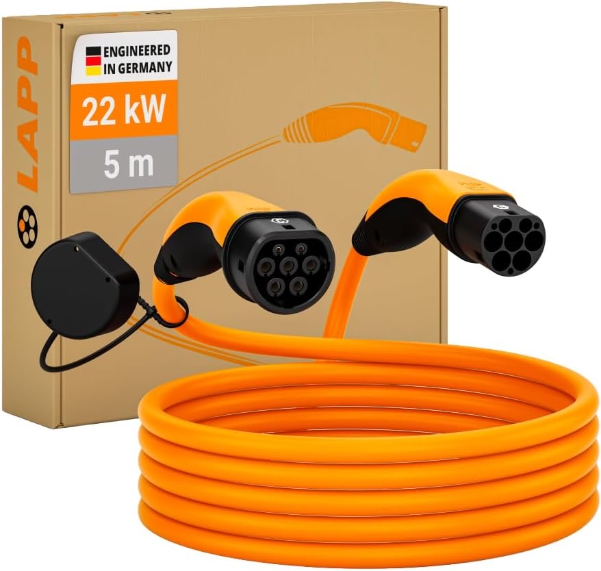 LAPP MOBILITY Typ 2 Ladekabel 22 kW, 5 m