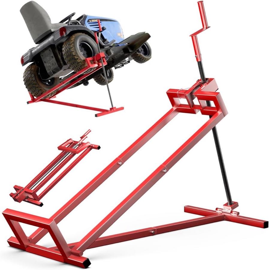VOUNOT VOUNOT Rasenmäherheber 400 kg Rot - Produktbild