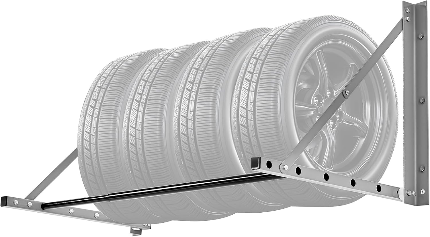 VEVOR Reifenregal Wandmontage, 136 kg