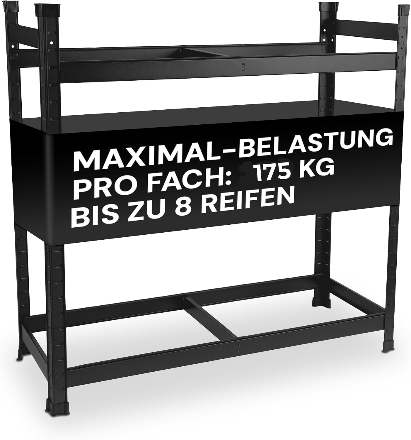 ALL Premium Reifenregal 8 Reifen, verzinkt