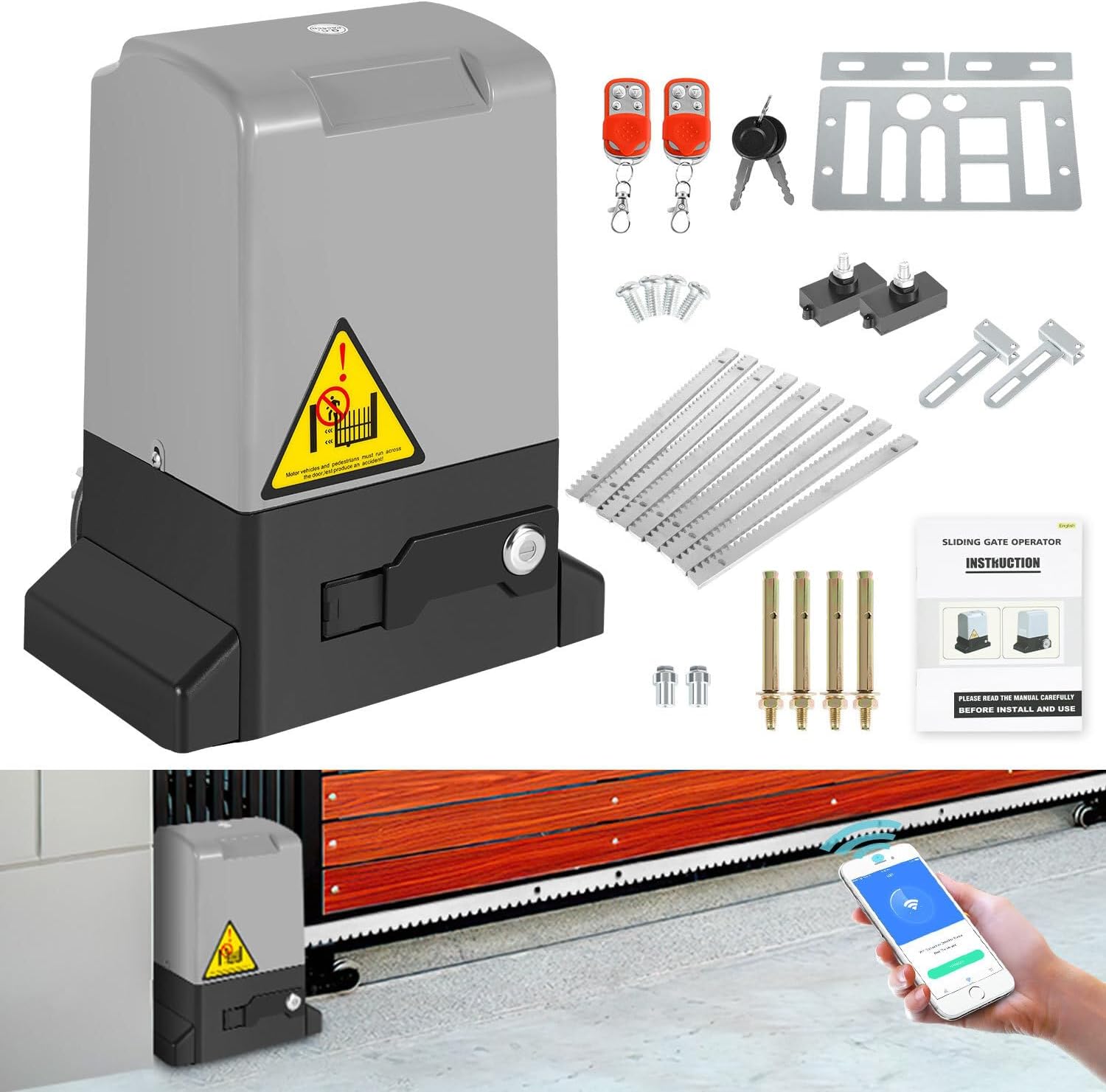 Monucep Schiebetorantrieb 800 kg WLAN