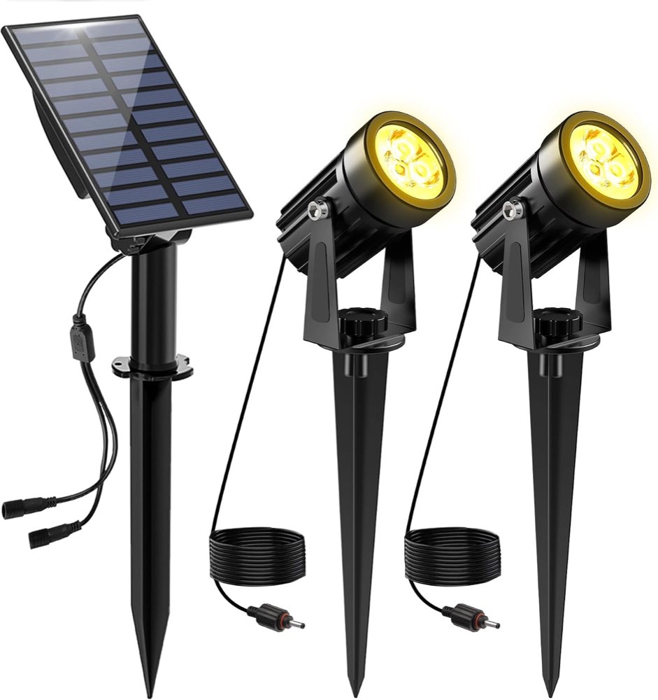 NATPOW Solar-Gartenstrahler 3000 K